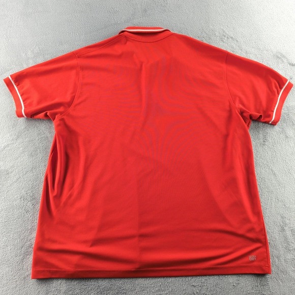 Lacoste Sport Polo Shirt Mens 2X Big Red Ultra Dry Performance Golf Tennis Pique - Picture 5 of 9